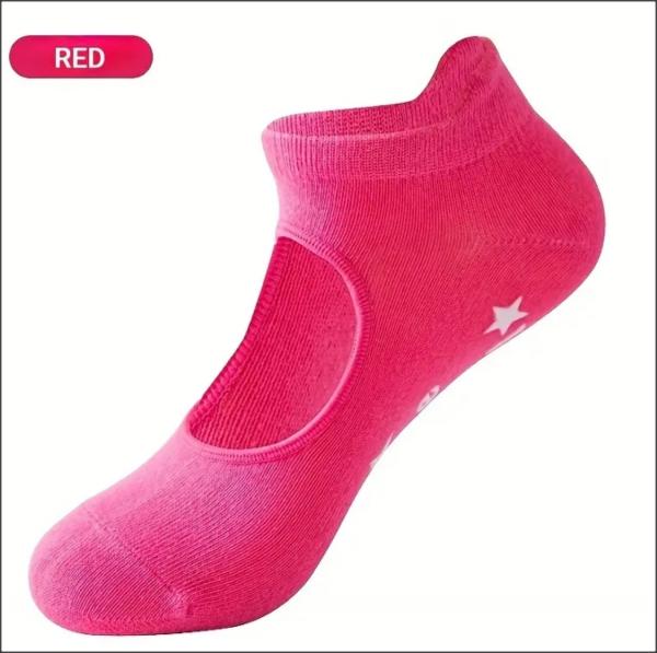 Yoga Socken Rutschfest - Ofen - 5 Paar